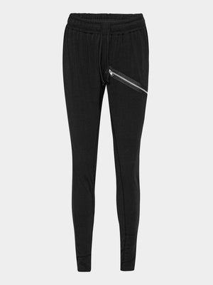 Comfy Copenhagen ApS Beds Are Burning - Zipper Pants Black