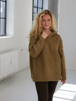 Comfy Copenhagen ApS Blow My Mind Knit Khaki