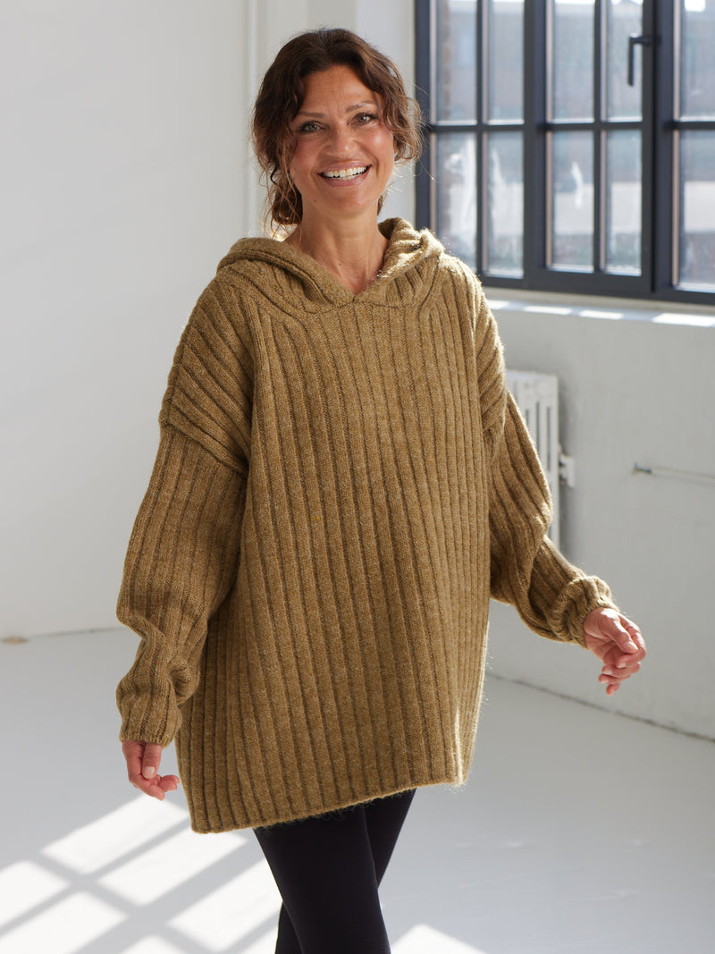 Comfy Copenhagen ApS Blow My Mind Knit Khaki