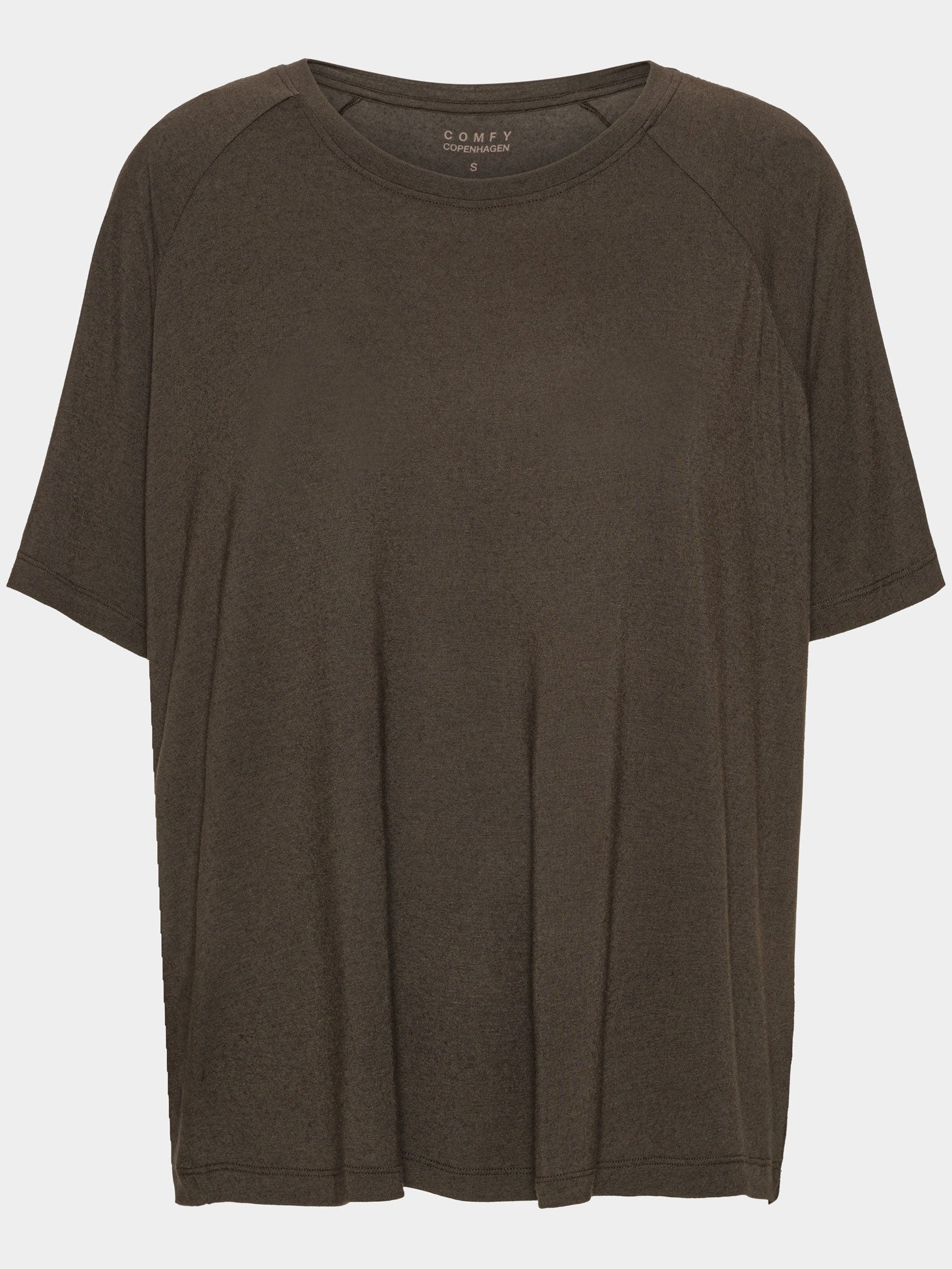 Comfy Copenhagen ApS Cashmere Good Times T-shirt Coffee Melange