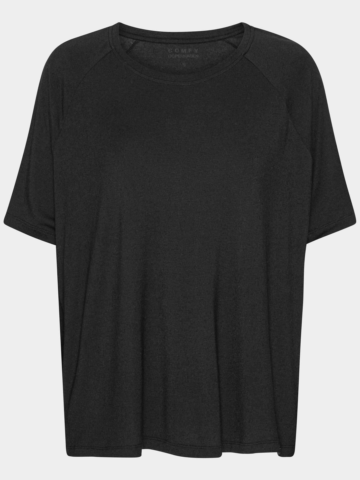 Comfy Copenhagen ApS Cashmere Good Times T-shirt Black Melange