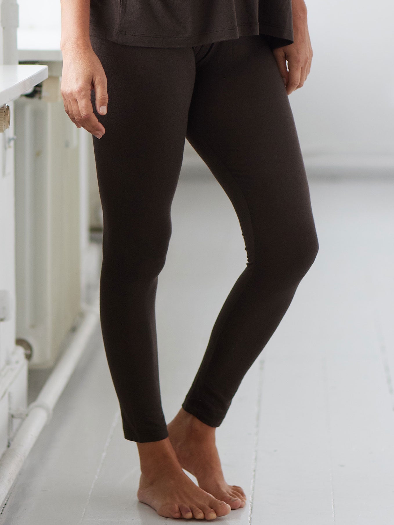 Comfy Copenhagen ApS Cashmere Pleasing Leggings Coffee Melange