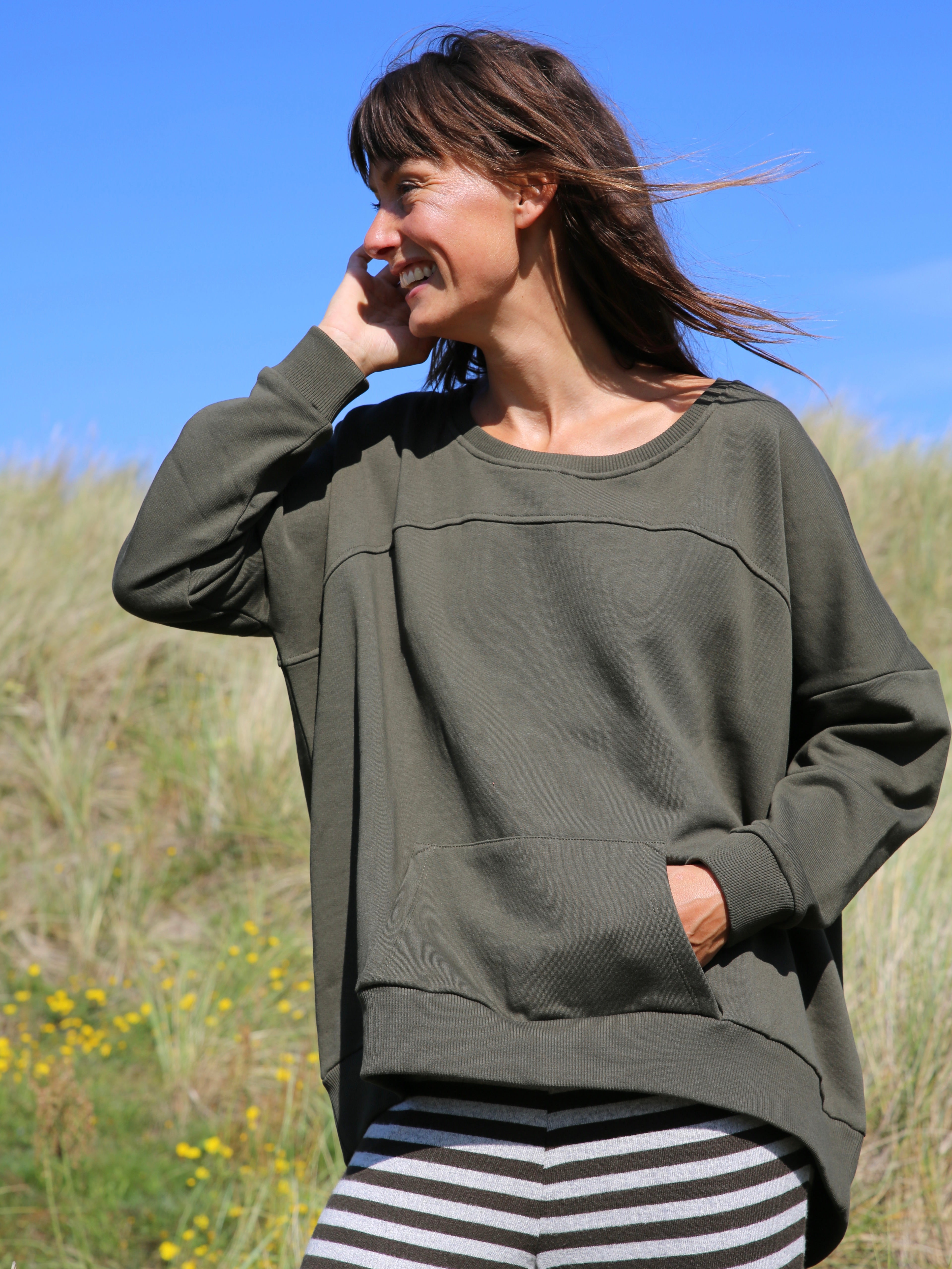 Comfy Copenhagen ApS Come As You Are Sweatshirt Forest Green