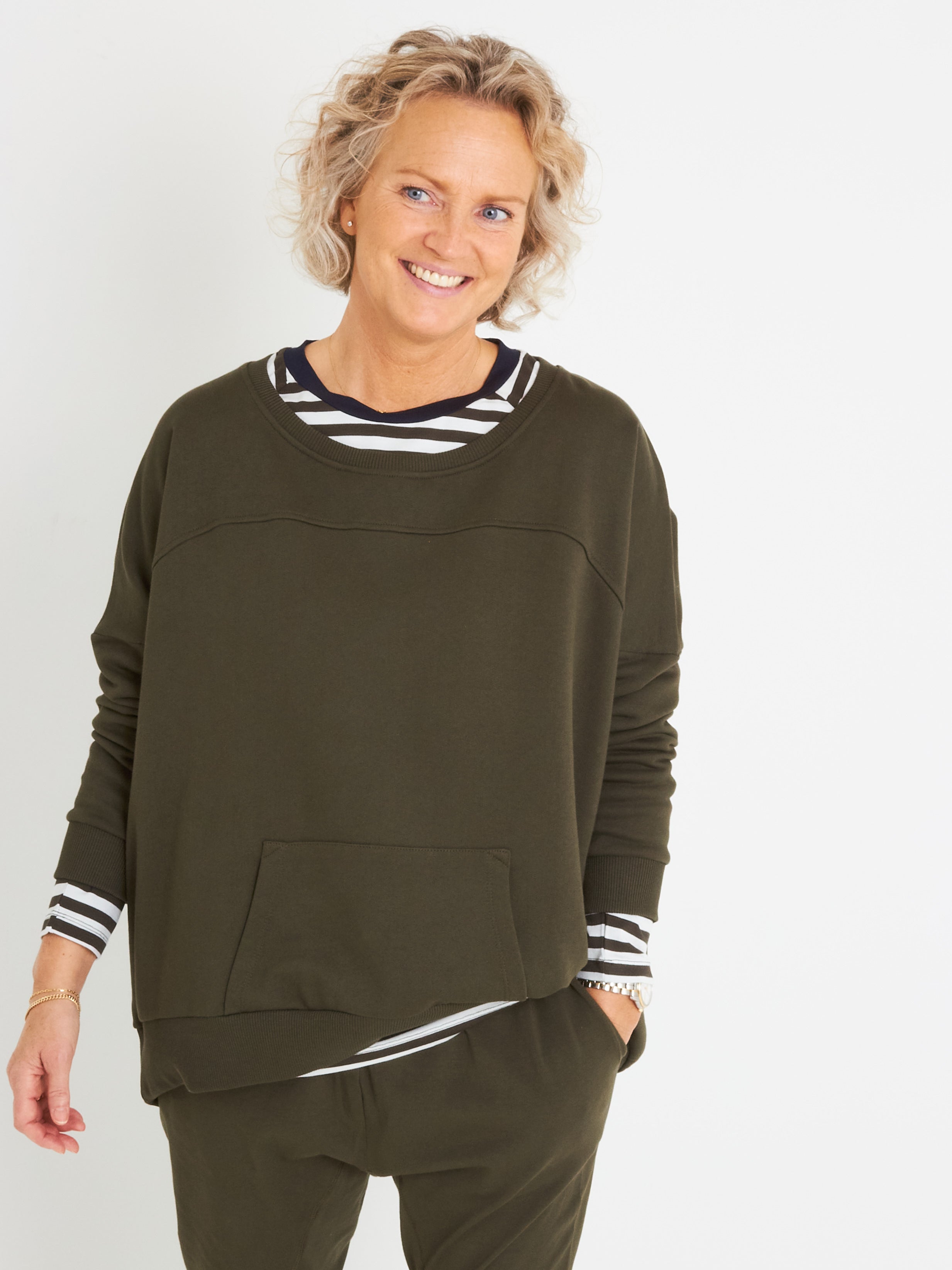 Comfy Copenhagen ApS Come As You Are Sweatshirt Forest Green