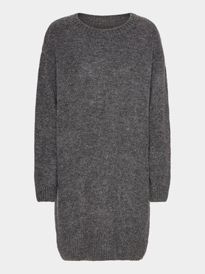 Comfy Copenhagen ApS Comfy Knit Dress Knit Dark Grey