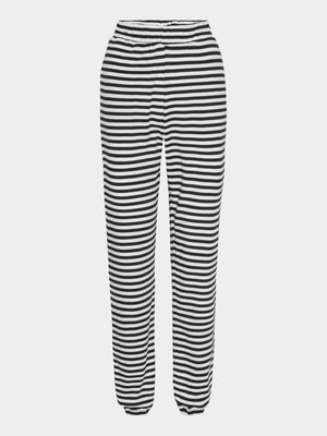 Comfy Copenhagen ApS Comfy Pants Pants Black / White Stripe