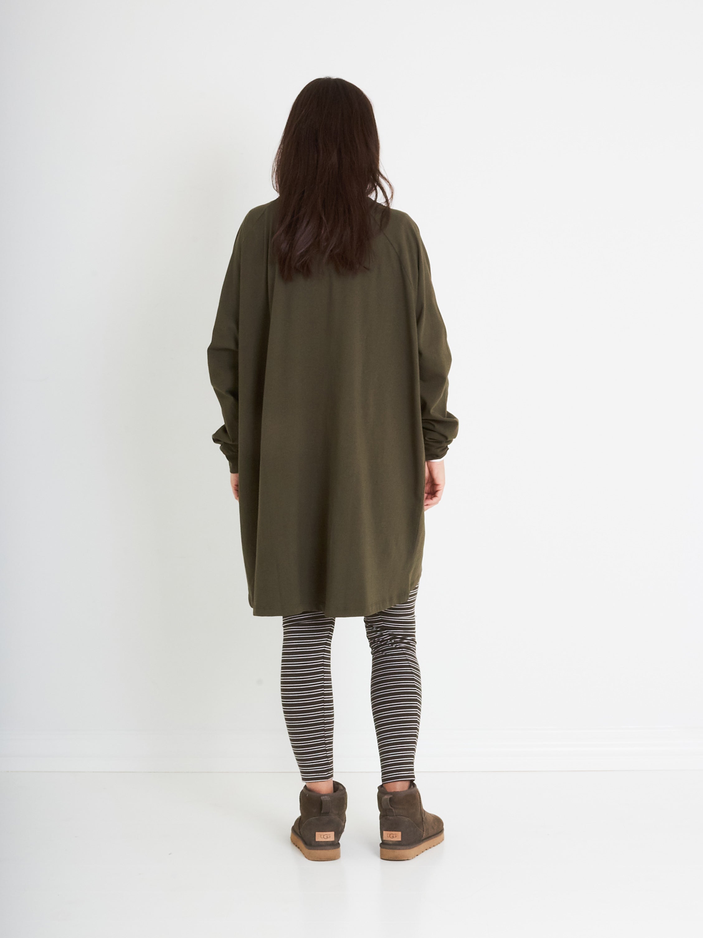 Comfy Copenhagen ApS Comfy Sweat Dress Dress Forest Green