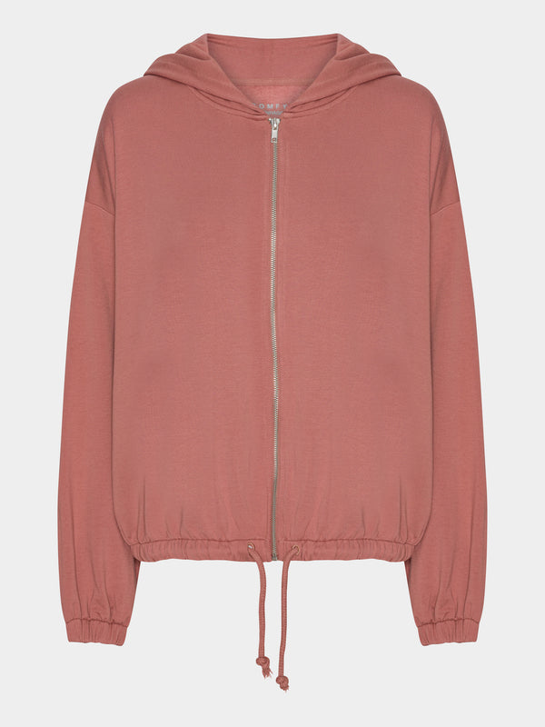 Comfy Copenhagen ApS Count On Me Hoodie Rusty Rose