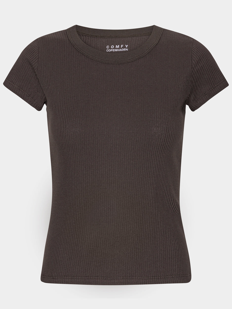 Comfy Copenhagen ApS Dreamy Tee T-shirt Coffee