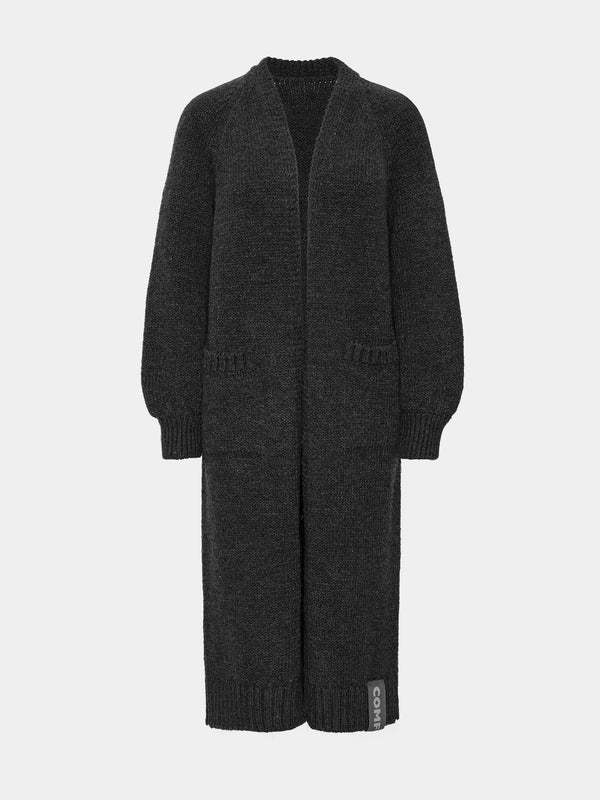 Comfy Copenhagen ApS Embrace Knit Cardigan Dark Grey