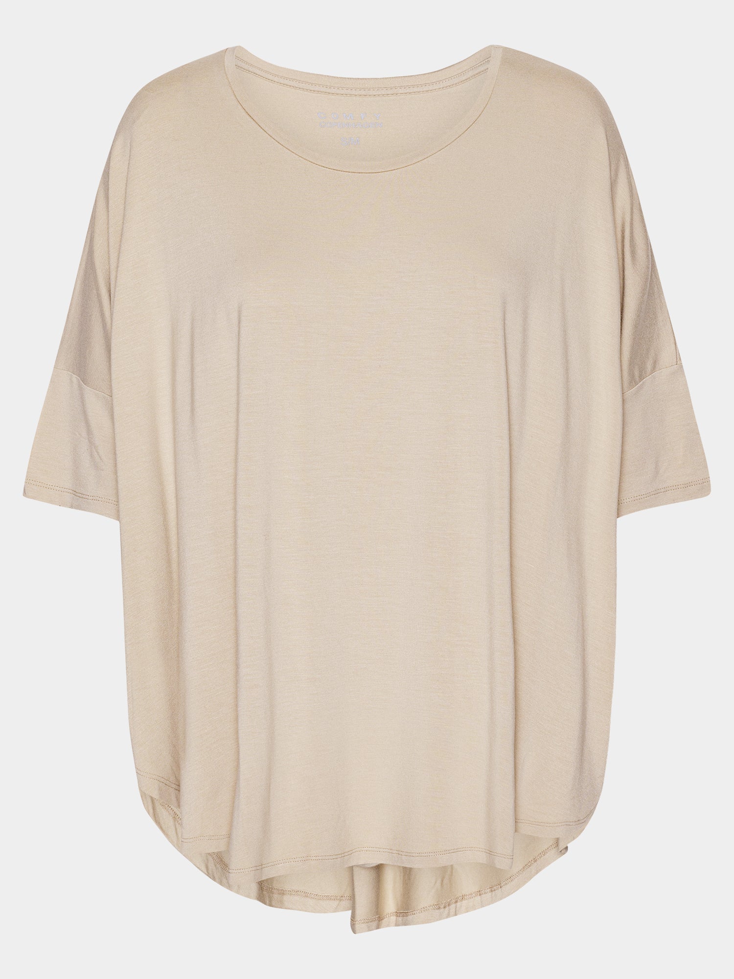 Comfy Copenhagen ApS Everything Glowes - Short Sleeve Blouse Sand