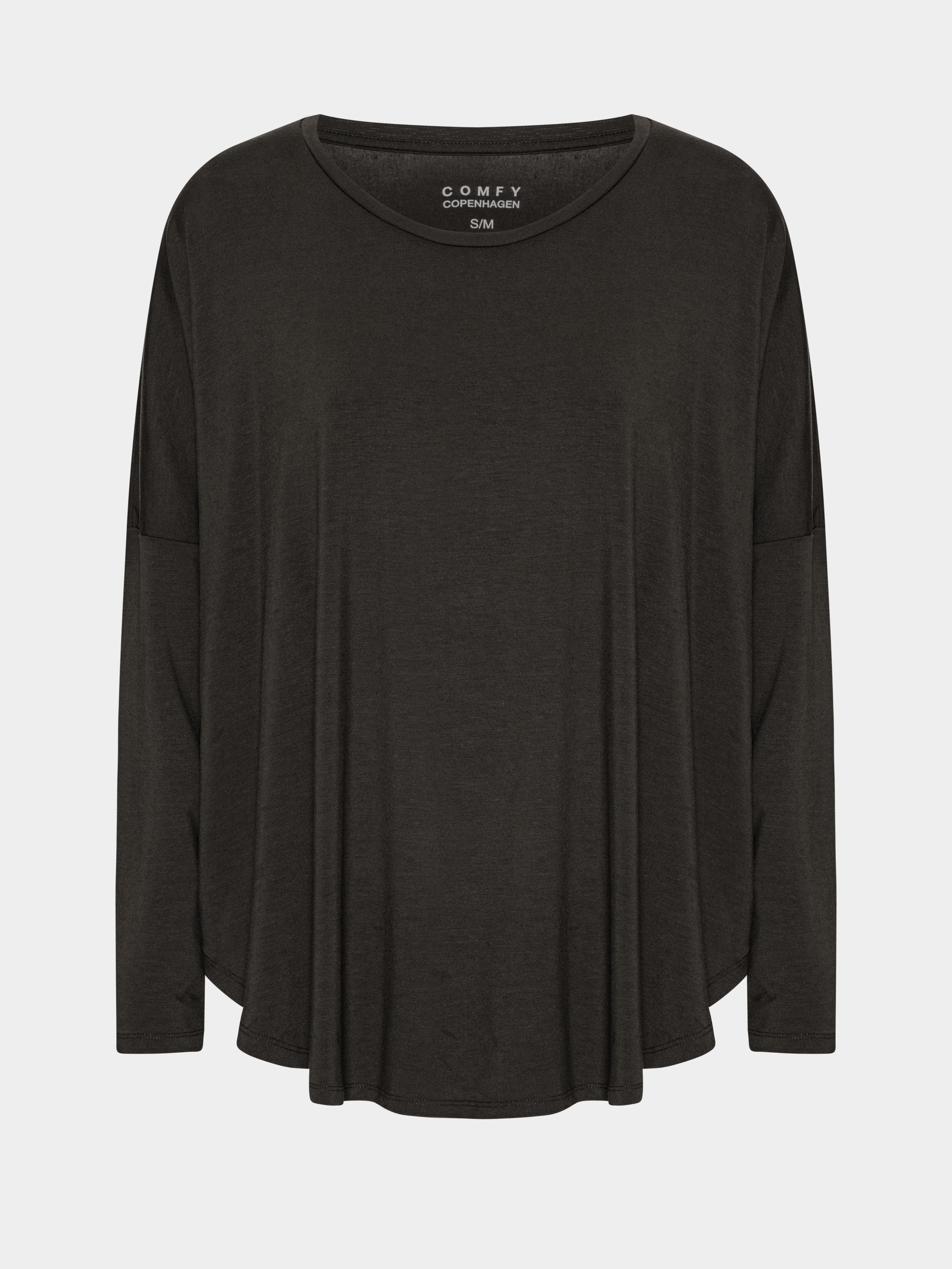 Comfy Copenhagen ApS Everything Glowes Long Sleeve Blouse Black