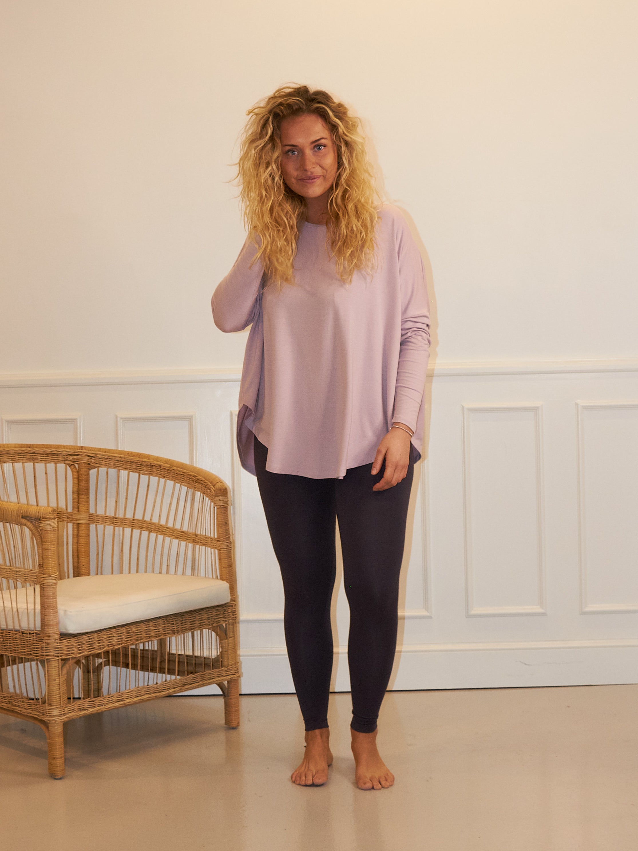 Comfy Copenhagen ApS Everything Glowes Long Sleeve Blouse Rose