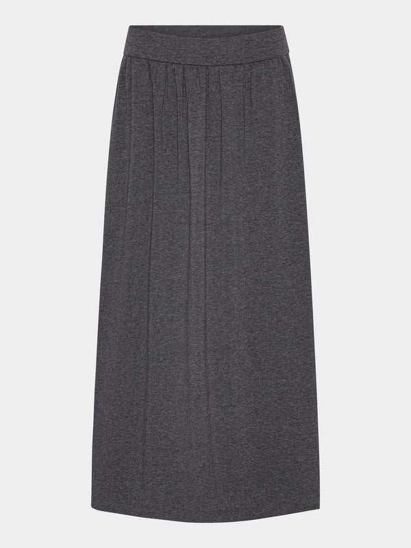 Comfy Copenhagen ApS Good Feeling Skirt Dark Grey Melange