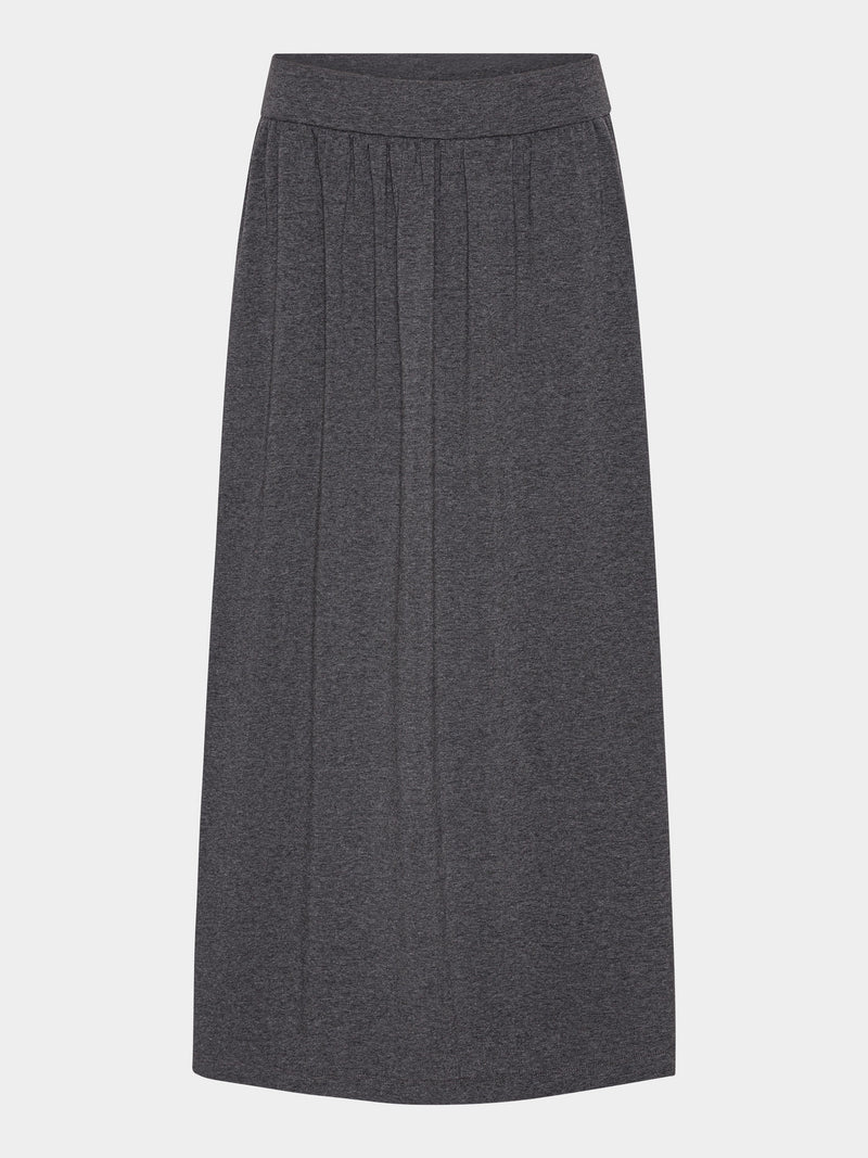 Comfy Copenhagen ApS Good Feeling Skirt Dark Grey Melange