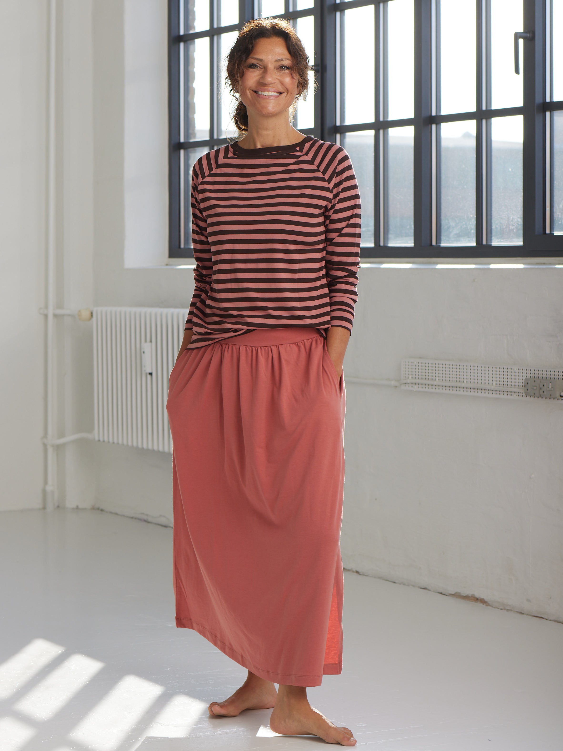 Comfy Copenhagen ApS Good Feeling Skirt Rusty Rose