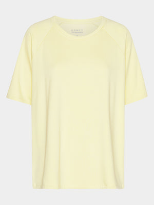 Comfy Copenhagen ApS Good Times T-shirt Light Yellow