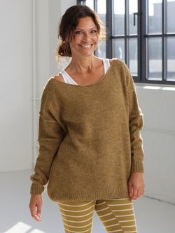 Comfy Copenhagen ApS Hold Me Knit Khaki