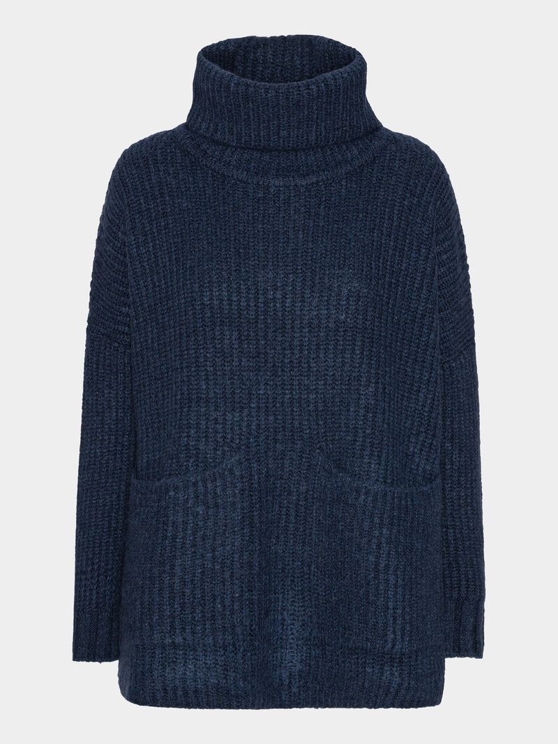 Comfy Copenhagen ApS Kiss And Hug Knit Dark Blue