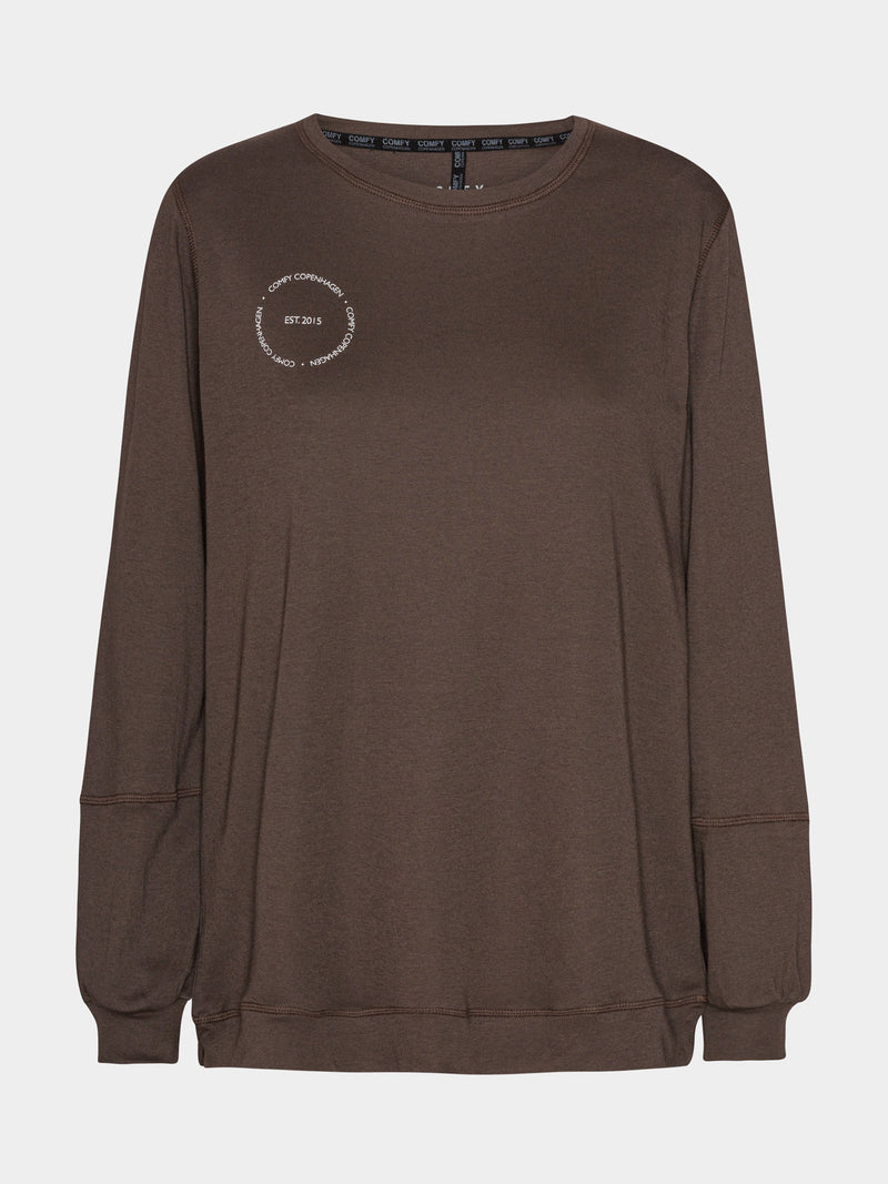 Comfy Copenhagen ApS Love Is Around Blouse Coffee