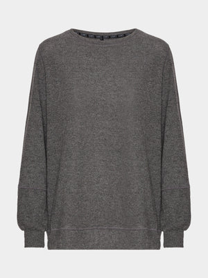 Comfy Copenhagen ApS Love Is Around Blouse Dark Grey Melange