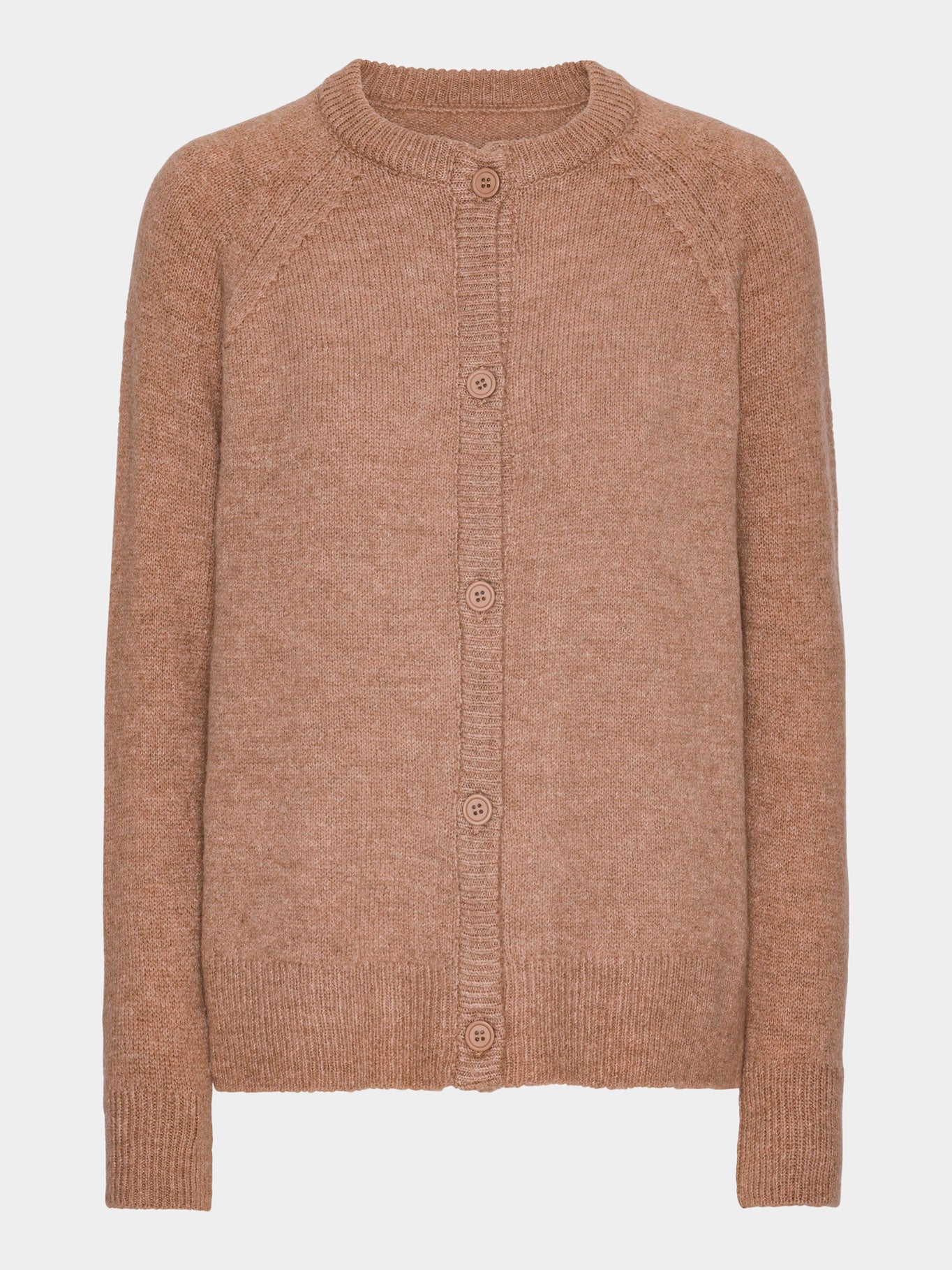 Comfy Copenhagen ApS Nice And Soft Cardigan Knit Cardigan Rusty Rose