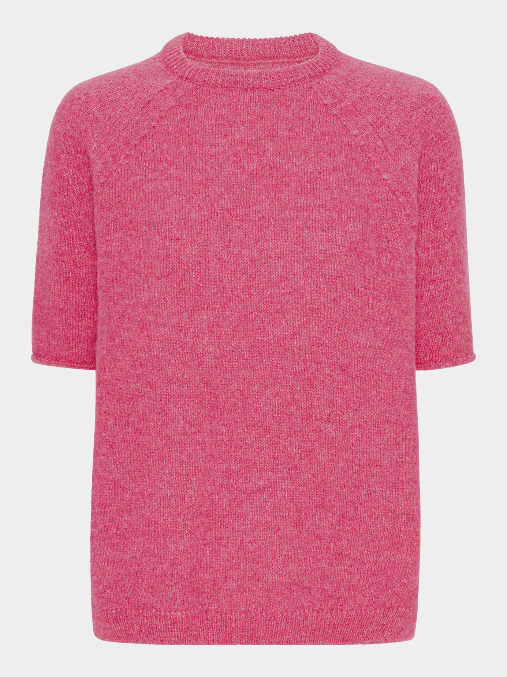 Comfy Copenhagen ApS Nice And Soft - Short Sleeve Knit Pink