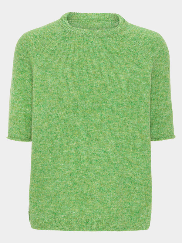 Comfy Copenhagen ApS Nice And Soft - Short Sleeve Knit Green