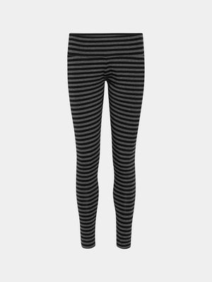 Comfy Copenhagen ApS Pleasing Viscose Leggings Black / Dark Grey Melange