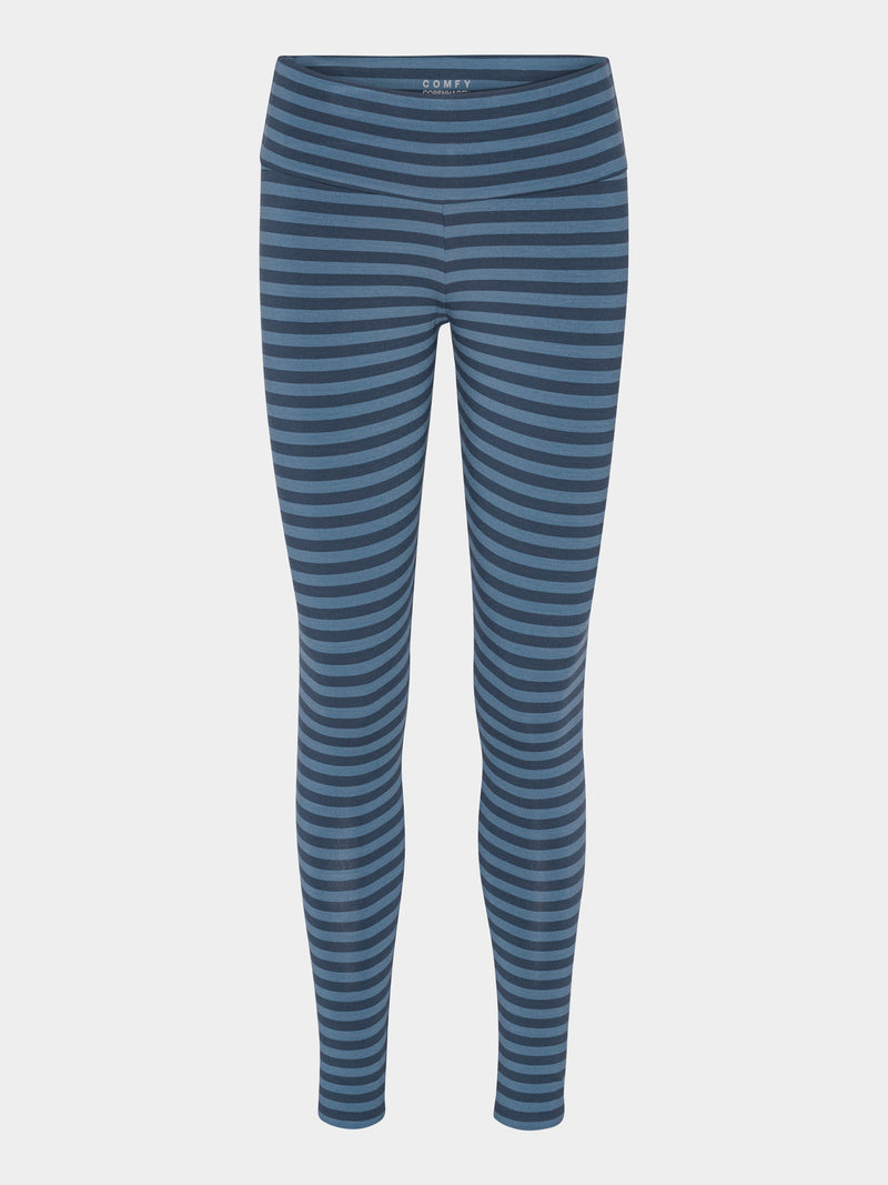 Comfy Copenhagen ApS Pleasing Leggings Blue Stripe