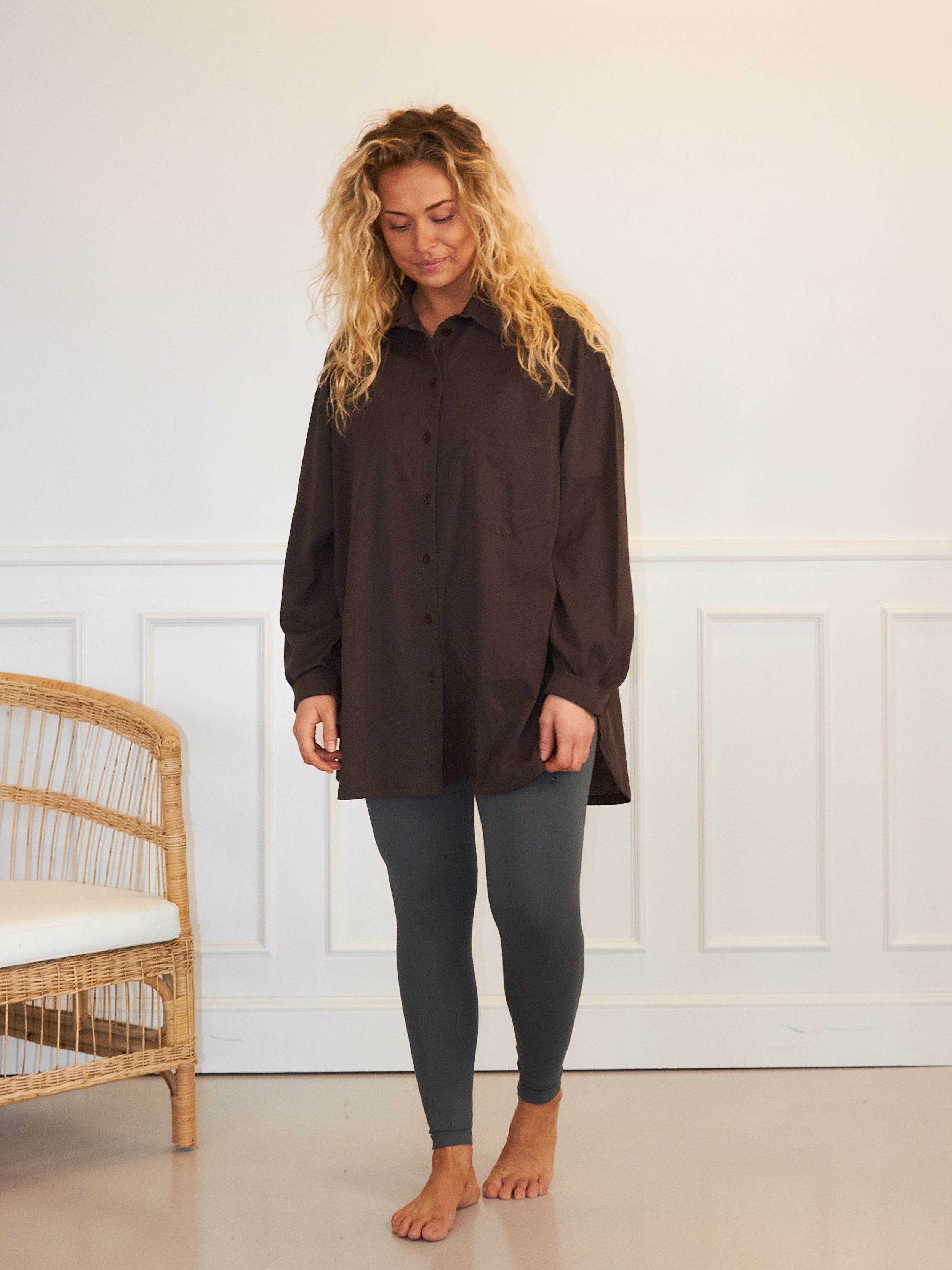 Comfy Copenhagen ApS Pleasing Viscose Leggings Army