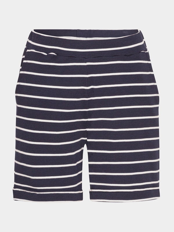 Comfy Copenhagen ApS Slow Feeling - Shorts Shorts Navy Stripe