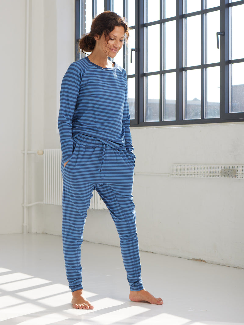 Comfy Copenhagen ApS Somebody To Love Blouse Blue Stripe