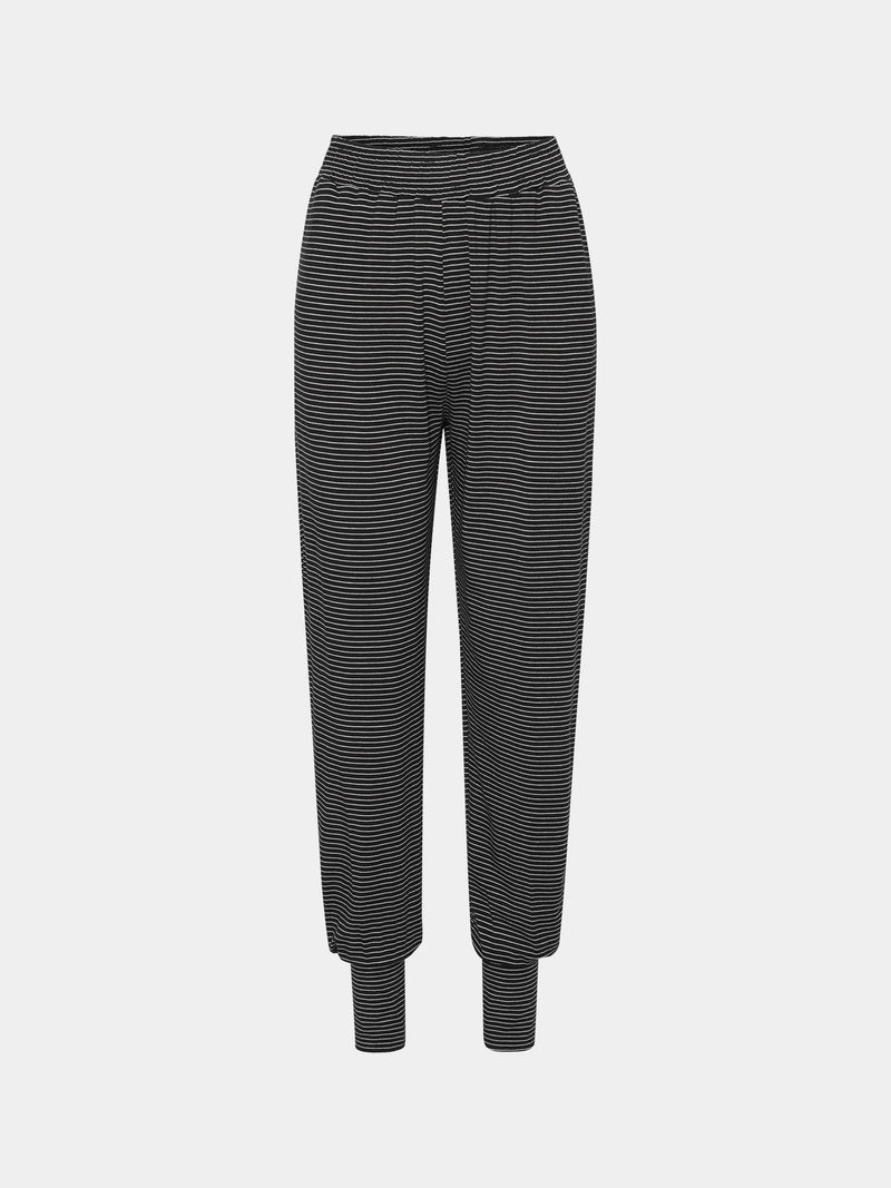 Comfy Copenhagen ApS Yoga Mood Pants Black Small Stripe